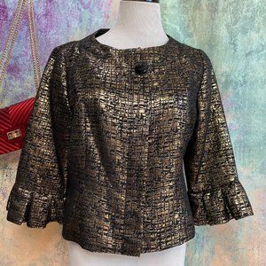 📌 Victor Costa Elegant Jacket with Bell Sleeves